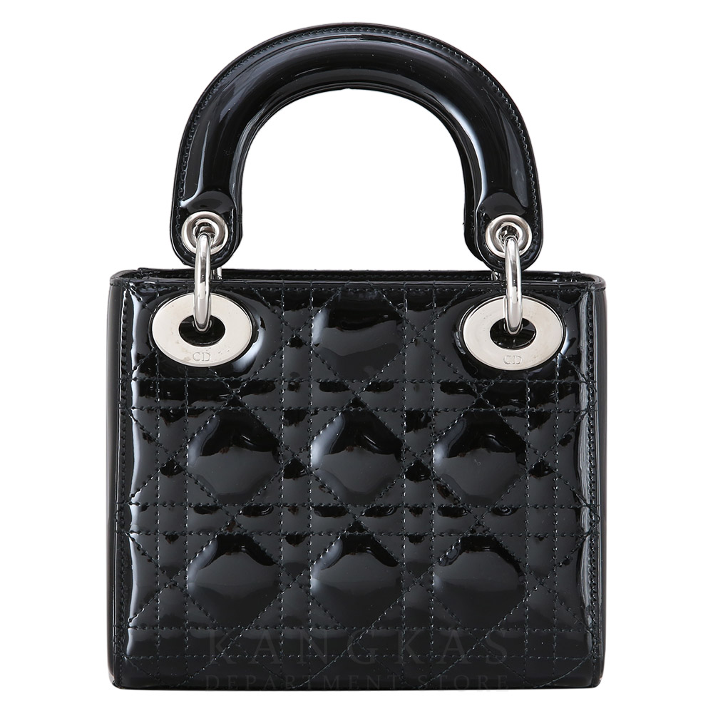 CHRISTIAN DIOR(USED)크리스찬디올 레이디디올 페이던트 미니 블랙